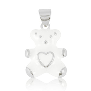 Teddy weiss - Anhänger