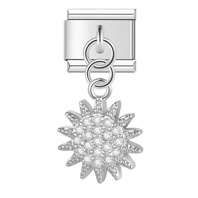 Sonne silber - ItalianCharm