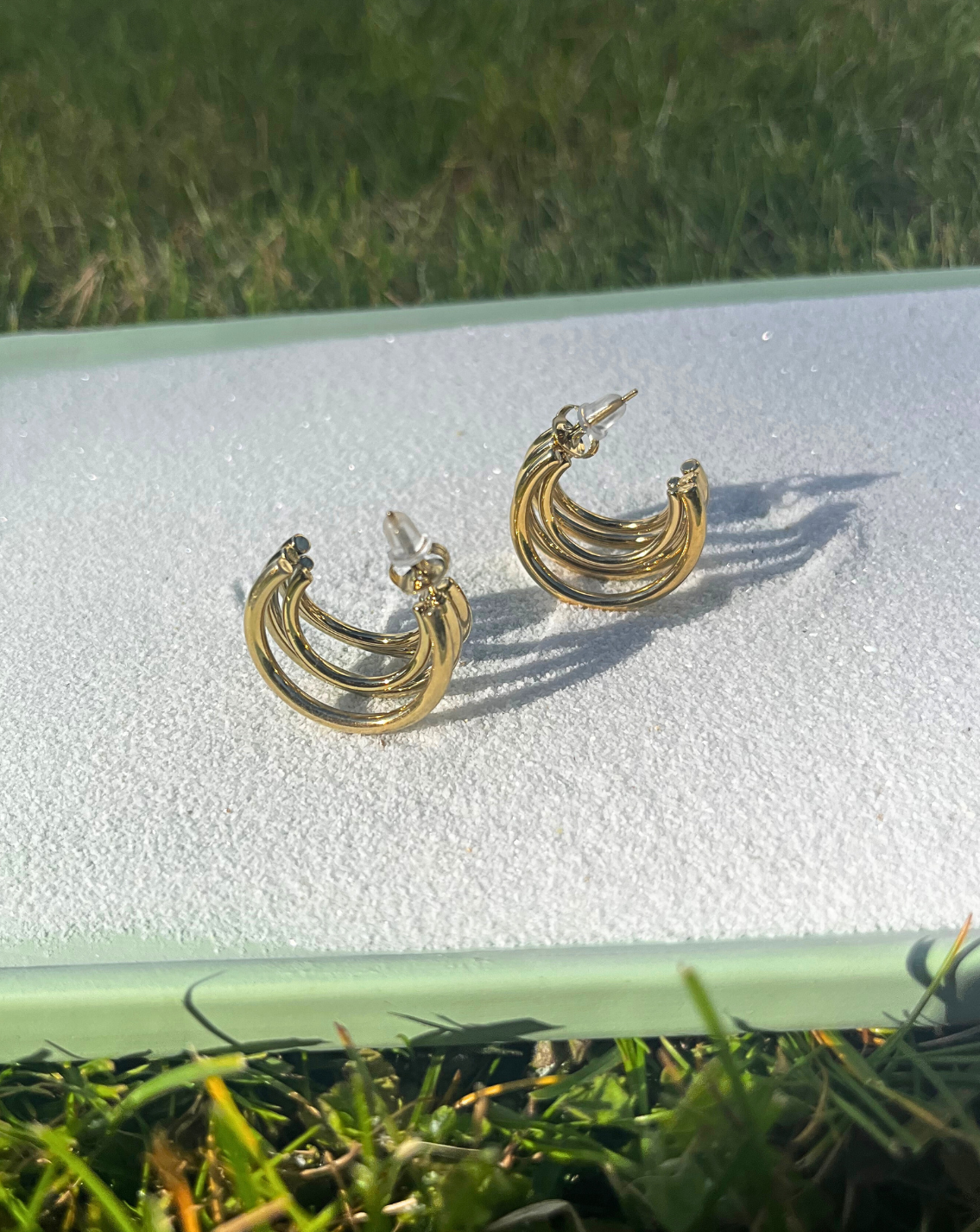 Doppelt gedrehte - Ohrringe