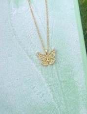 Schmetterling - Halskette