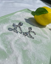 Schleifen - Ohrringe