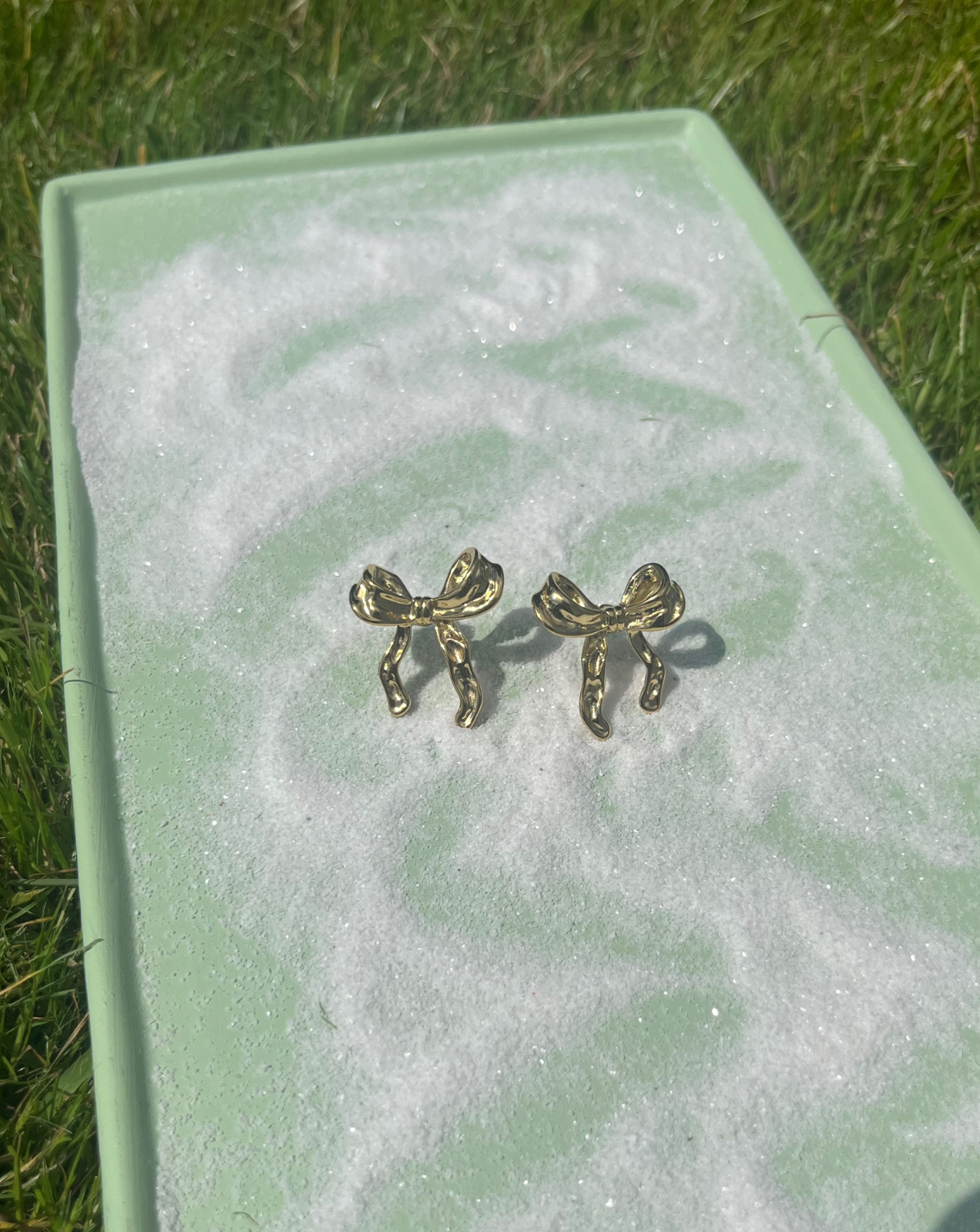 Schleifen - Ohrringe