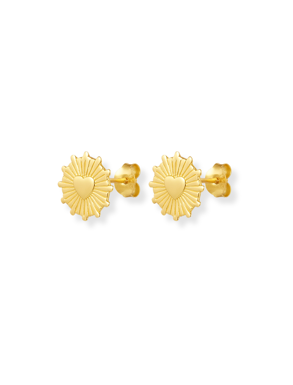 Sonnenherz - Ohrstecker