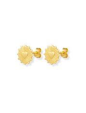 Sonnenherz - Ohrstecker