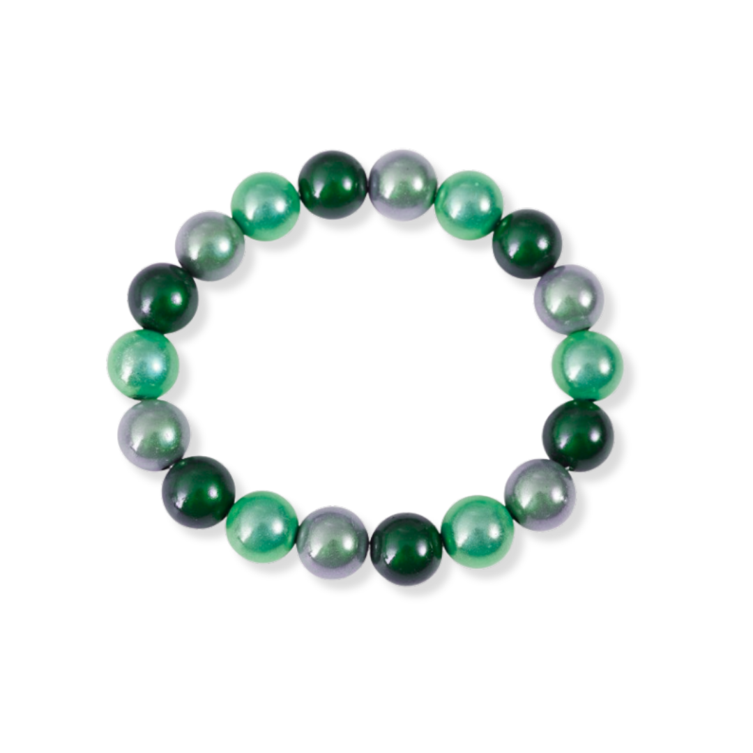 Space Armband - Grün meliert