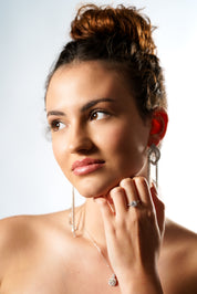 Glitzernde Ohrringe - Mia