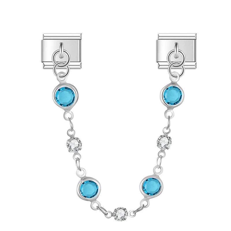 Blue Diamonds silber - Italiancharm