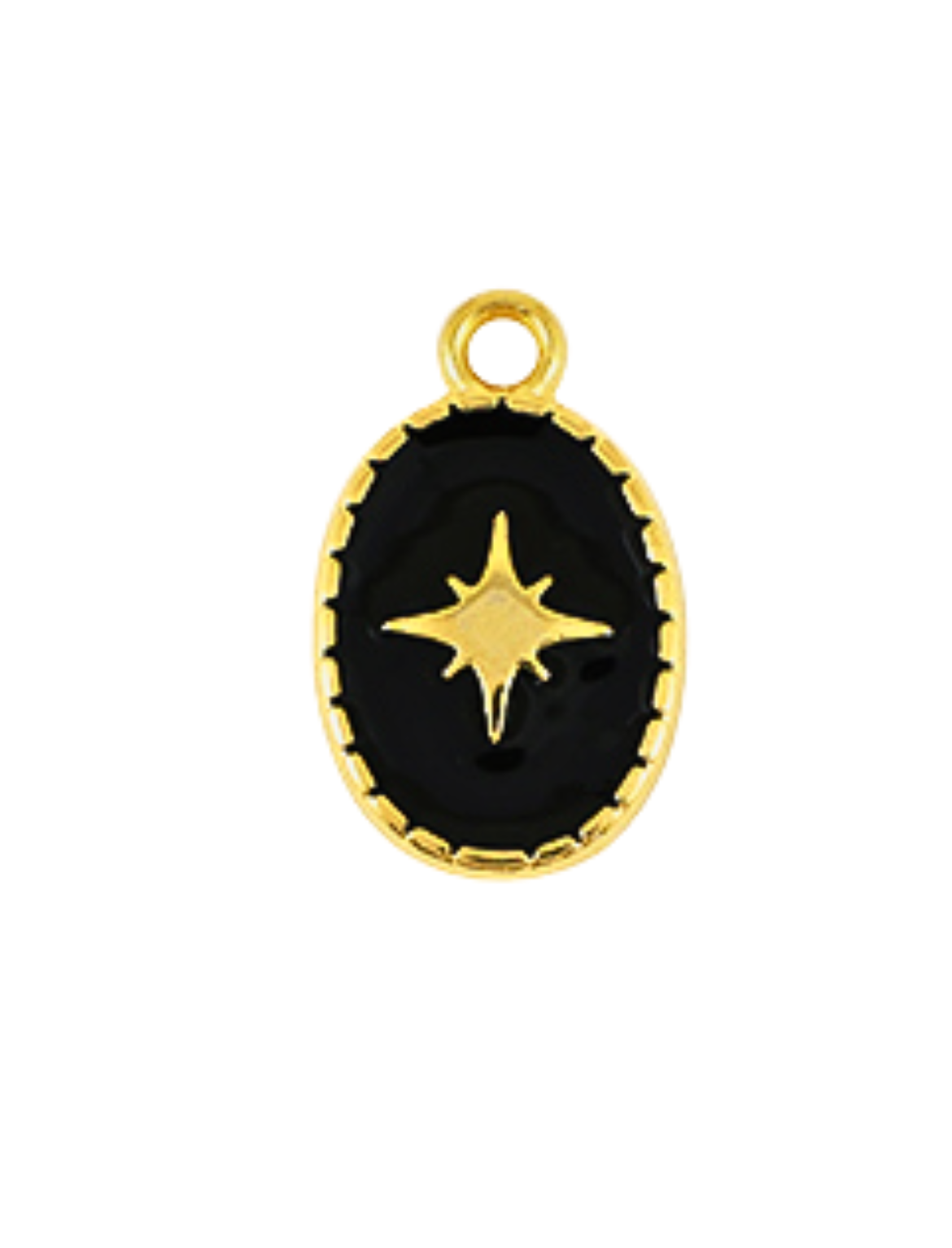 Stern oval - Anhänger