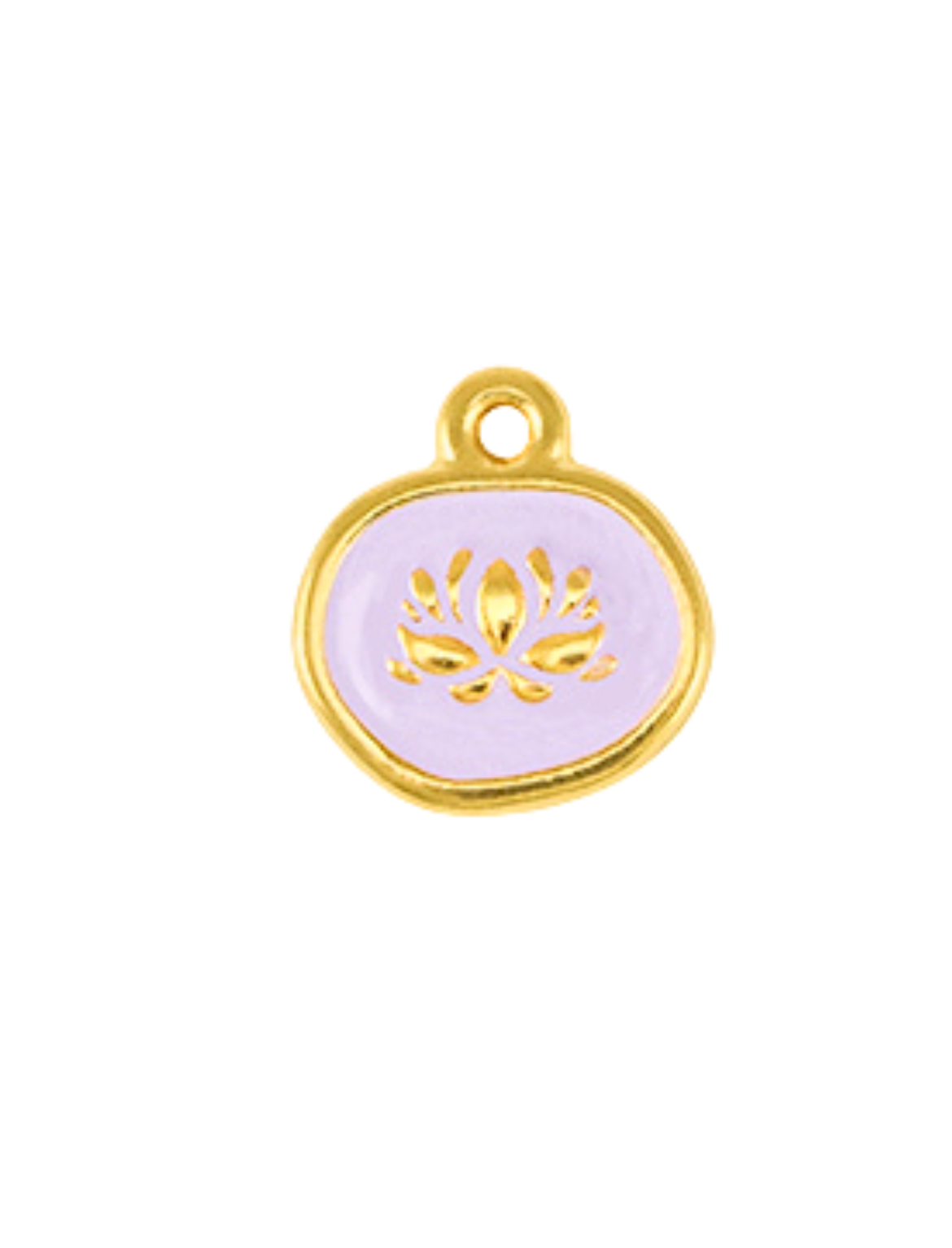 Lotus Gold-lavender - Anhänger