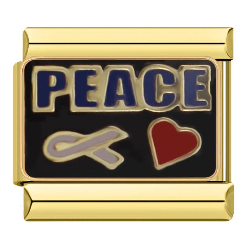 Peace - Italian Charm