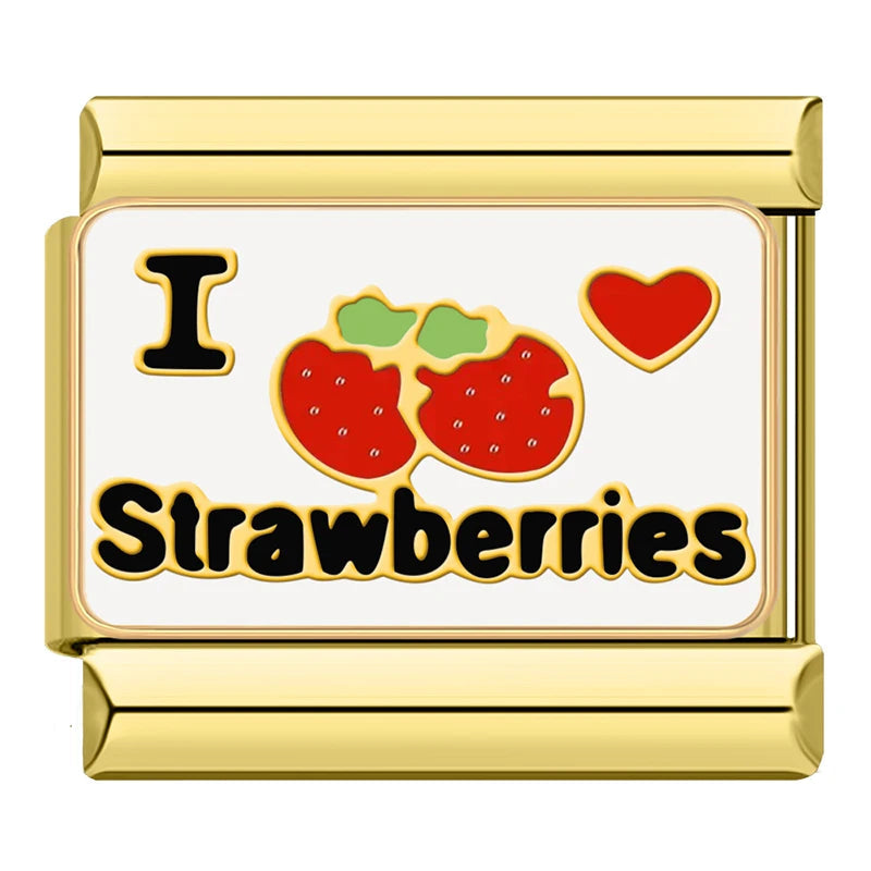 Strawberries gold - ItalianCharm