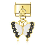Black Butterfly Bliss - ItalianCharm