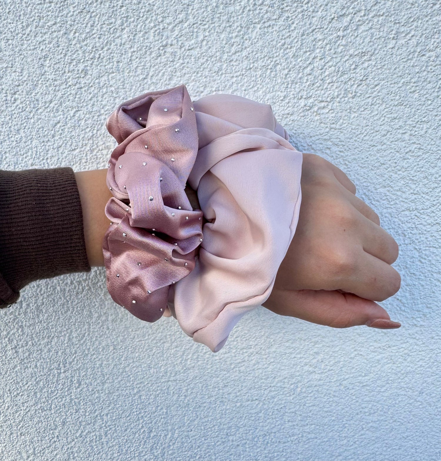 Glitter Rose - Scrunchie