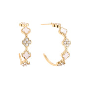 Clover Hoop - Ohrringe