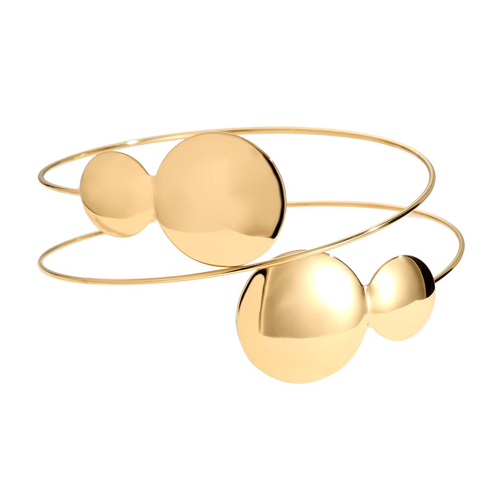 Double Plates Bracelet | GOLD