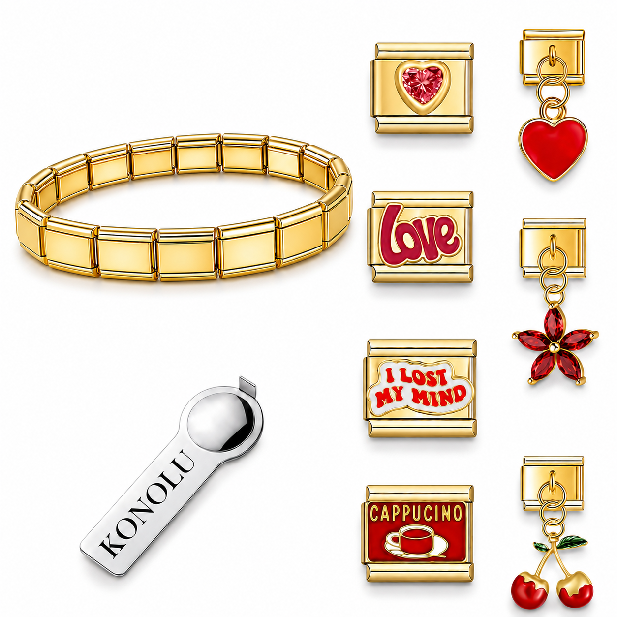 Cherry Love Bracelet Set