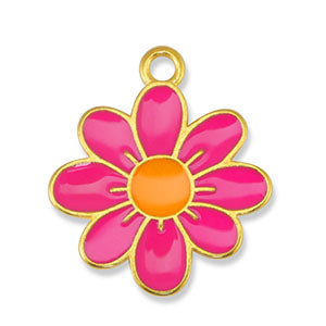 Blume pink - Anhänger