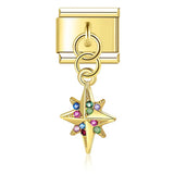 Rainbow Star - ItalianCharm