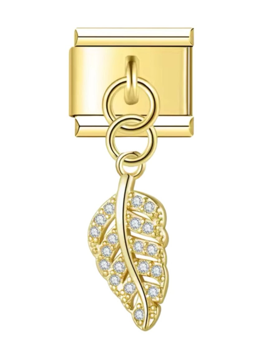 Blatt Zirkonia - Italian Charm