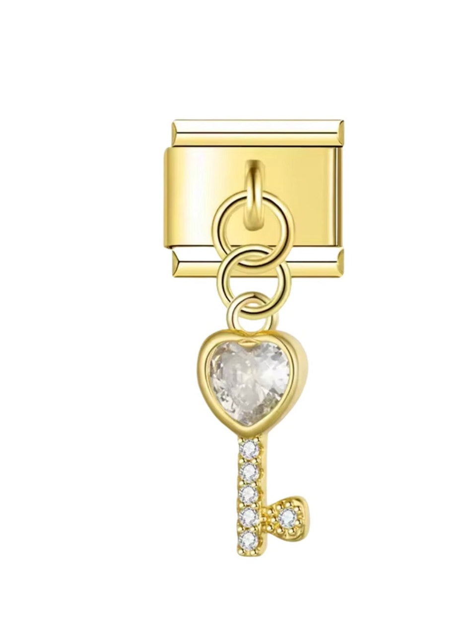 Schlüssel Zirkonia - Italian Charm