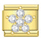 Diamond Flower - Italian Charm