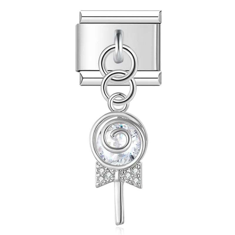 Sweet Lollipop silver - italiancharm