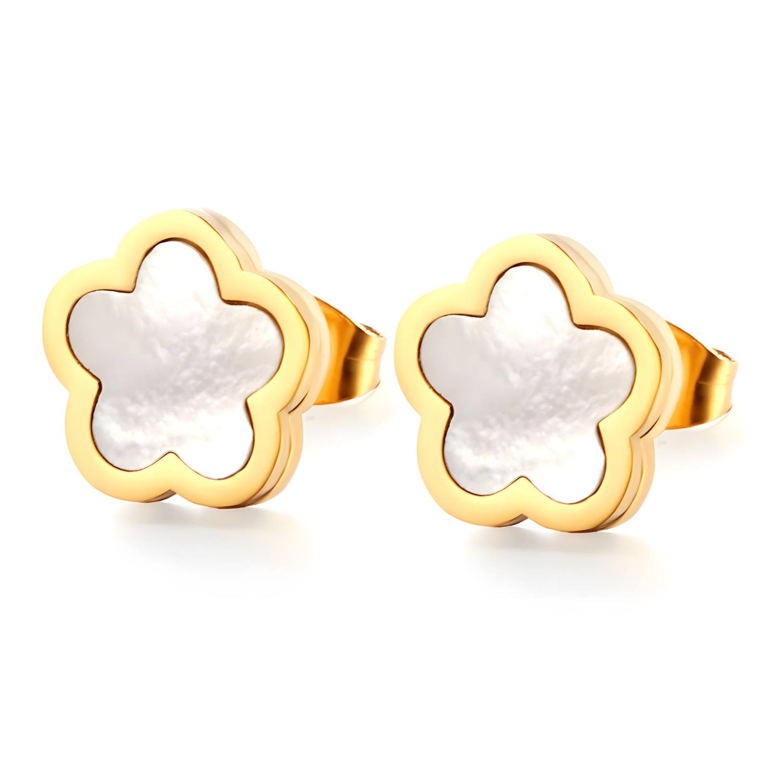 Pearl Blossom Ohrstecker │ GOLD