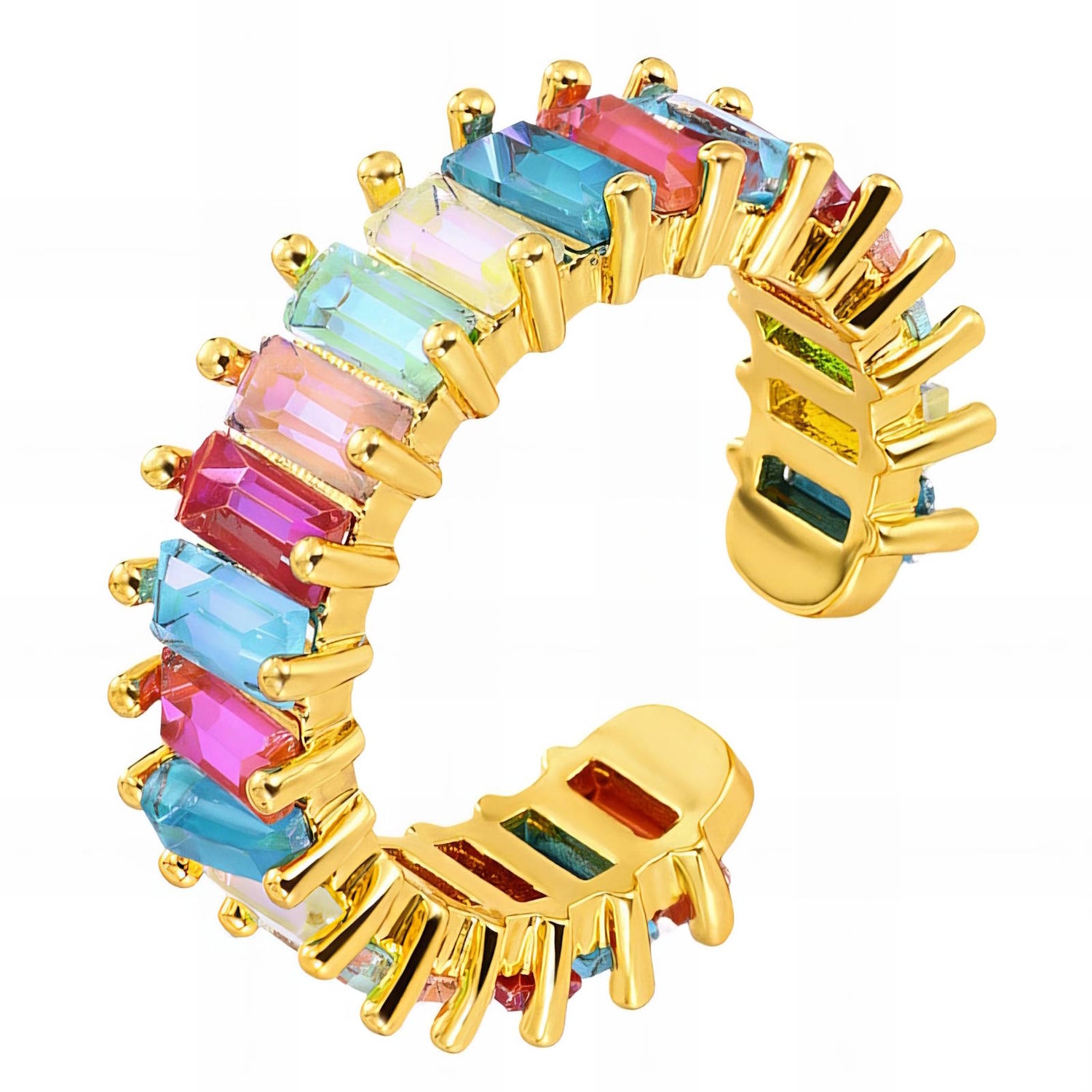 Rainbow Spark Ring │GOLD