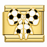 Soccer Bow  - ItalianCharm