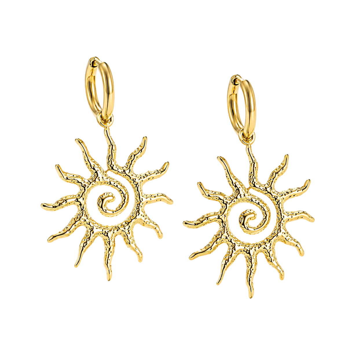 Golden Sun earrings │GOLD