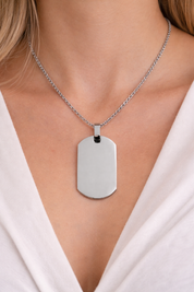 Pure – Halskette mit Gravur