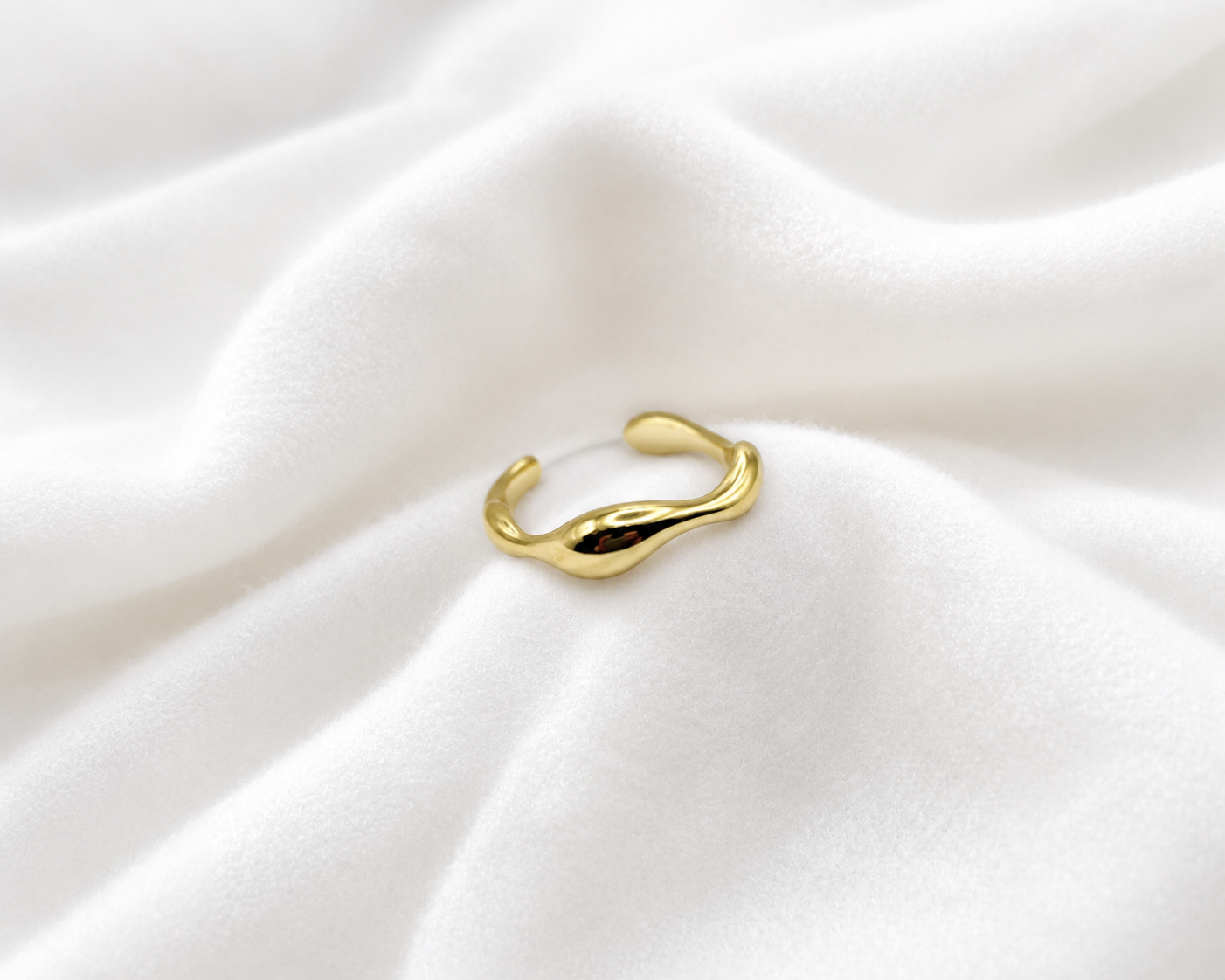 Idalia Wave Ring | GOLD