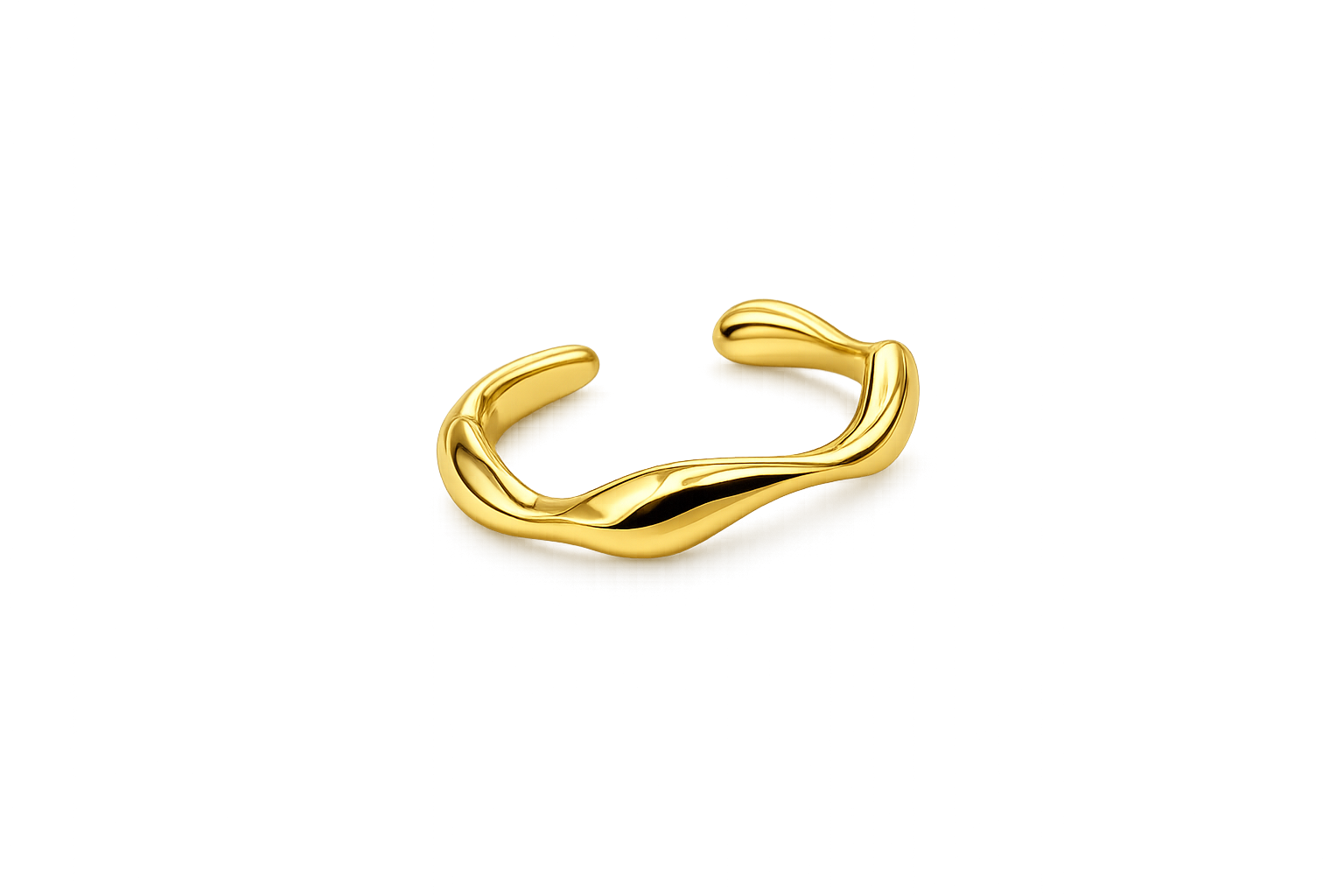 Idalia Wave Ring | GOLD