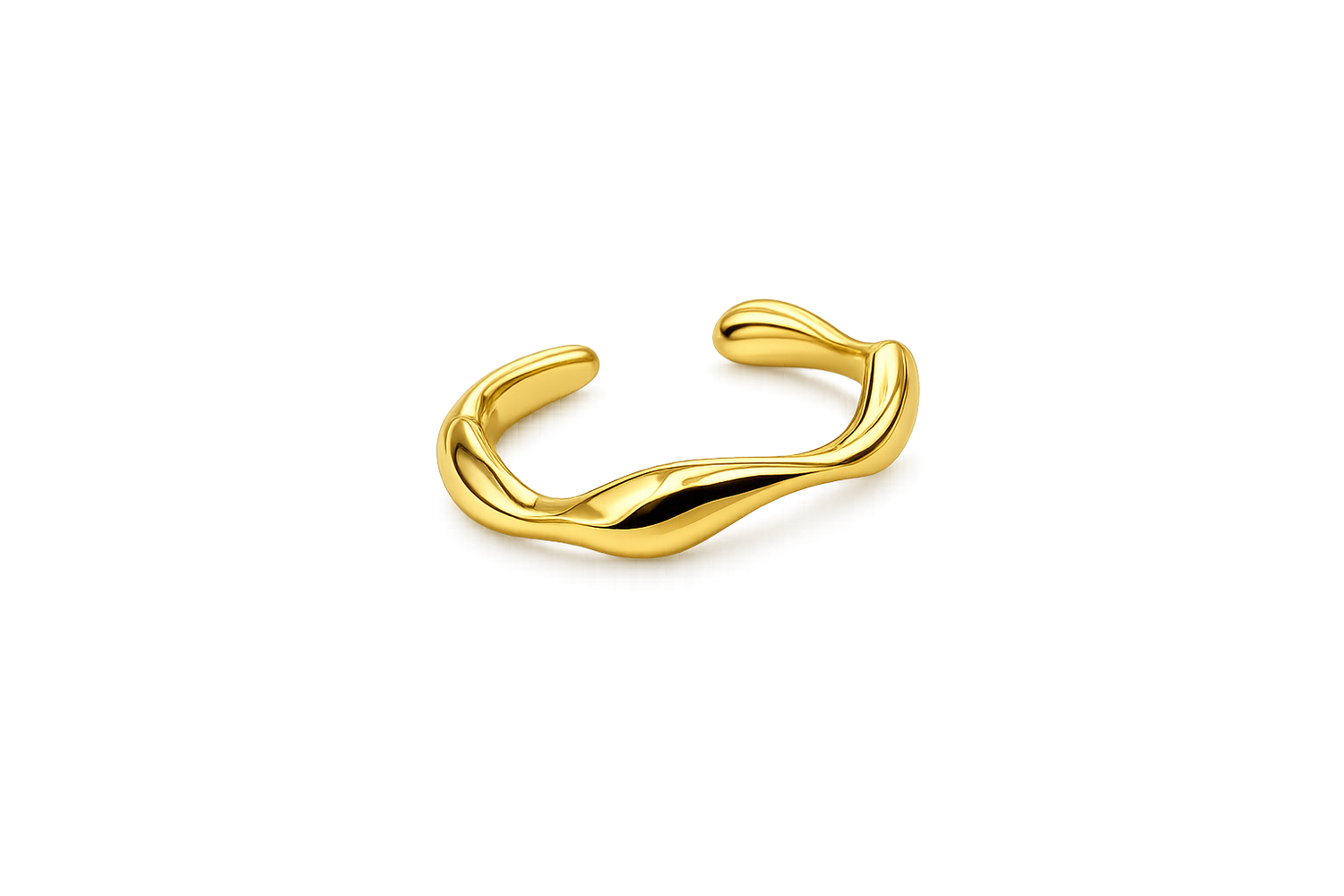 Idalia Wave Ring | GOLD