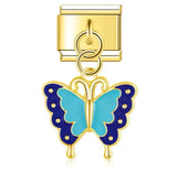 Blue Butterfly - ItalianCharm