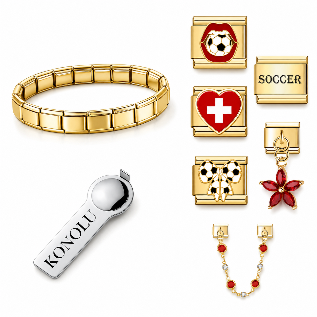 Swiss Love Bracelet Set