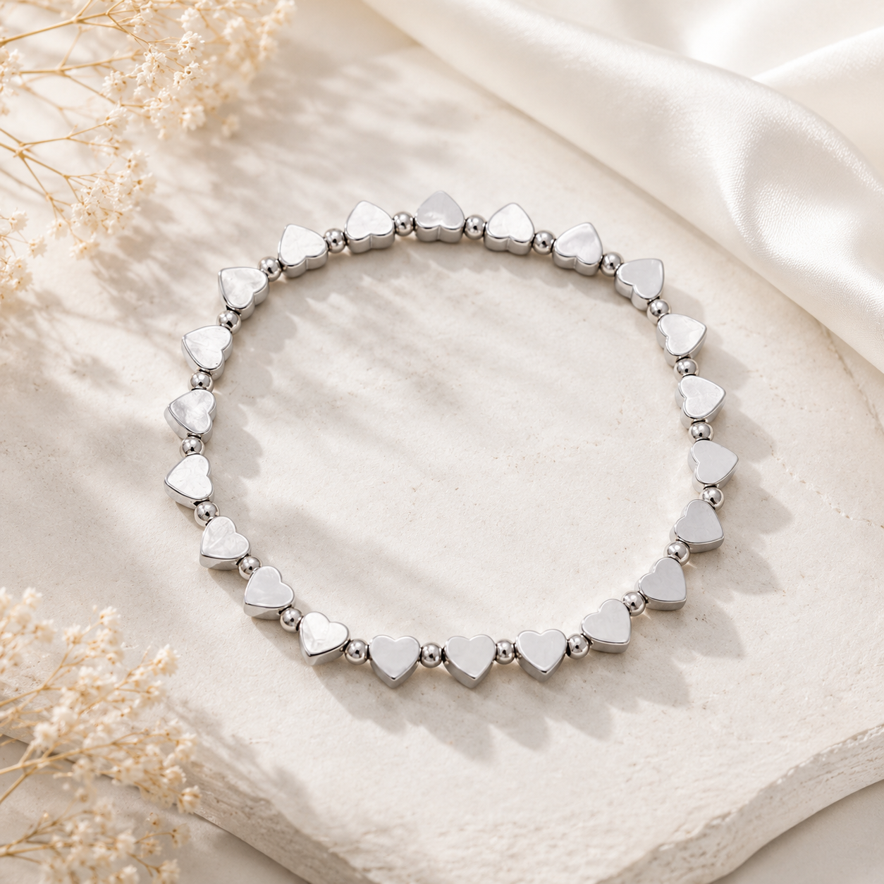Amore Heart Bracelet | SILBER