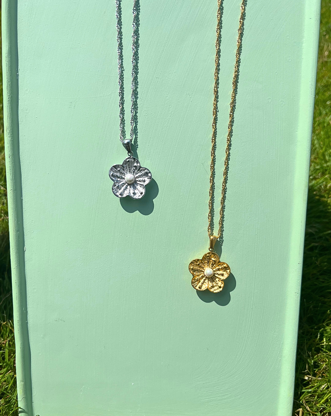 Bloom Pearl Necklace | SILBER