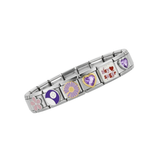 Purple Dream Charm Bracelet
