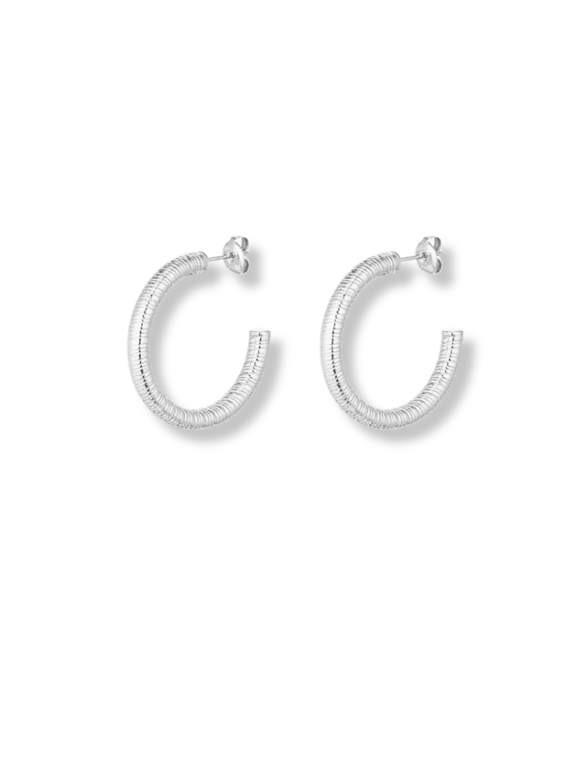 Hepara Hoop Earrings | SILBER