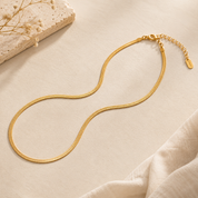Snake Ripple Halskette | GOLD