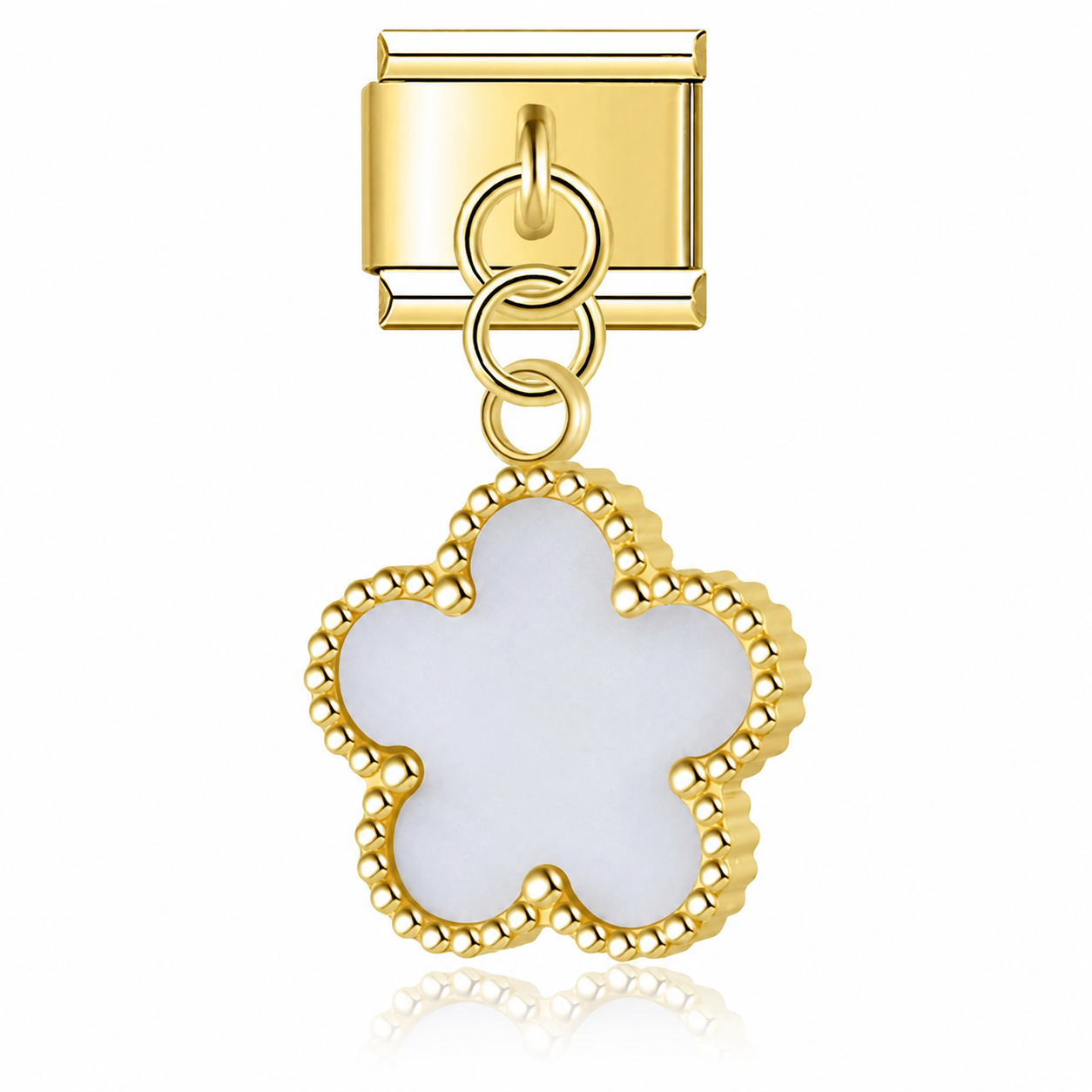 Fleur Charm - Italian Charm