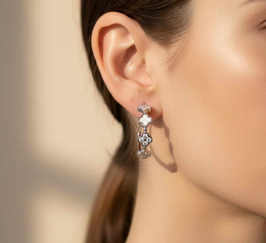 Clover Hoop - Ohrringe