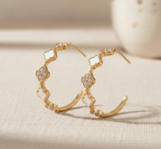 Clover Hoop - Ohrringe