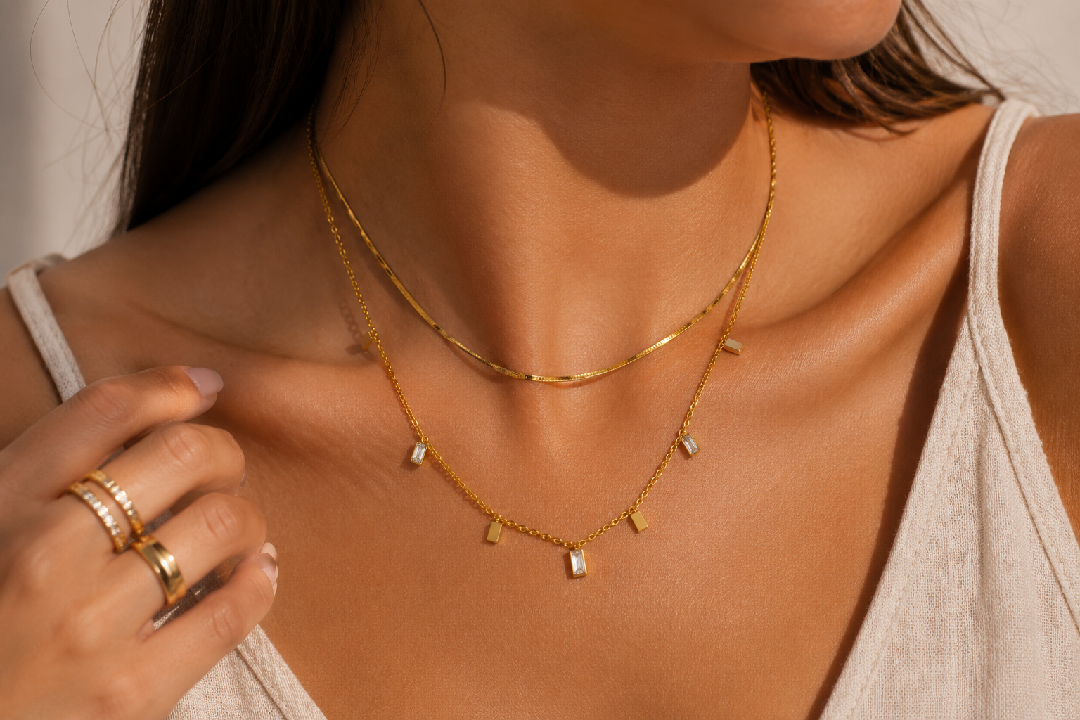 Celina Spark Halskette | GOLD