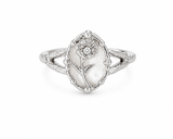 Blossom Pearl Ring  | SILBER