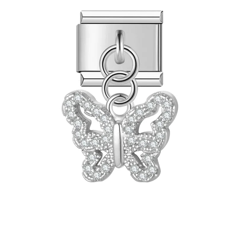 Lunar Butterfly - Italian Charm