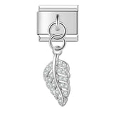 Blatt Zirkonia - ItalianCharm