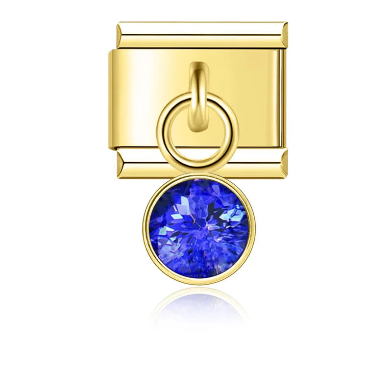Geburtsstein September Gold - Italian Cham