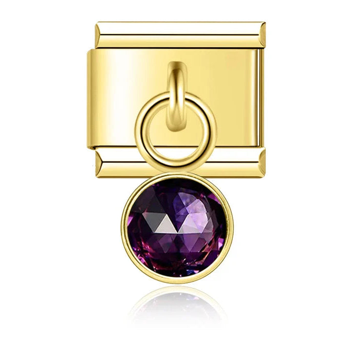 Geburtsstein Februar - Italian Charm